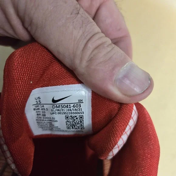 Nike Kyrie Low 4 TB University Red Basketball Shoe Men's Size 15 DM5041-603